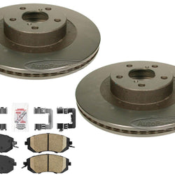 F High Performance Carbon Disc Brake Rotors Disc Brake Pad For Scion FR-S 13-16