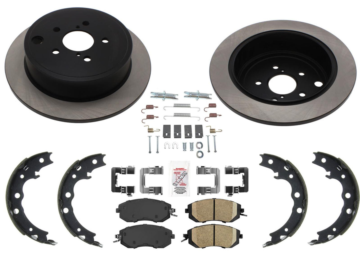 R High Performance Carbon Disc Brake Rotors Disc Brake Pad For Scion FR-S 13-16
