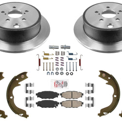 Rr High Performance Carbon Disc Brake Rotors Disc Brake Pads For Forester 09-13