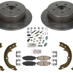 High Performance Carbon Disc Brake Rotors Disc Brake Pads For Legacy 2.5i 06-09
