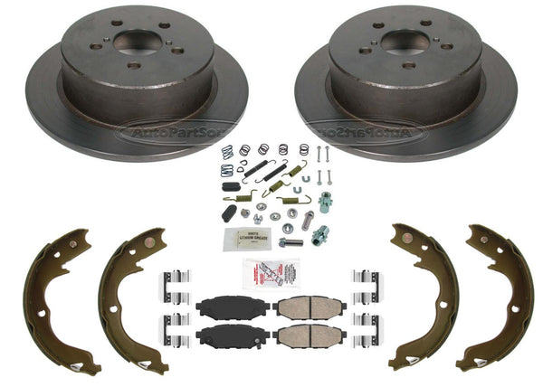 High Performance Carbon Disc Brake Rotors Disc Brake Pads For Legacy 2.5i 06-09