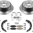 High Performance Carbon Disc Brake Rotors Disc Brake Pad For Outback 13-14 2.5i