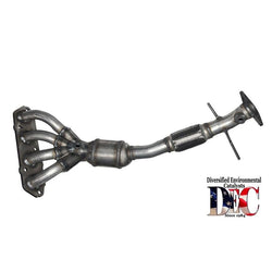 Exhaust Manifold with Integrated Catalytic Converter For Mazda 3 2.0L 2012-2013