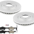 Frt Performance Disc Brake Rotors Brake Pads For Chrysler Town & Country 01-07