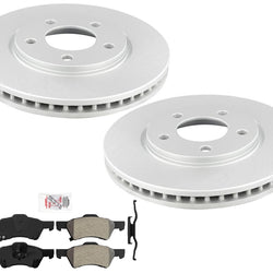 Frt Performance Disc Brake Rotors Brake Pads For Chrysler Town & Country 01-07