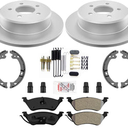 Rear Performance Disc Brake Rotors Brake Pads For Chrysler Town & Country 01-07