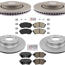 for 2019-2021 Mazda 6 Turbo Improved Performance Coated Disc Brake Rotors