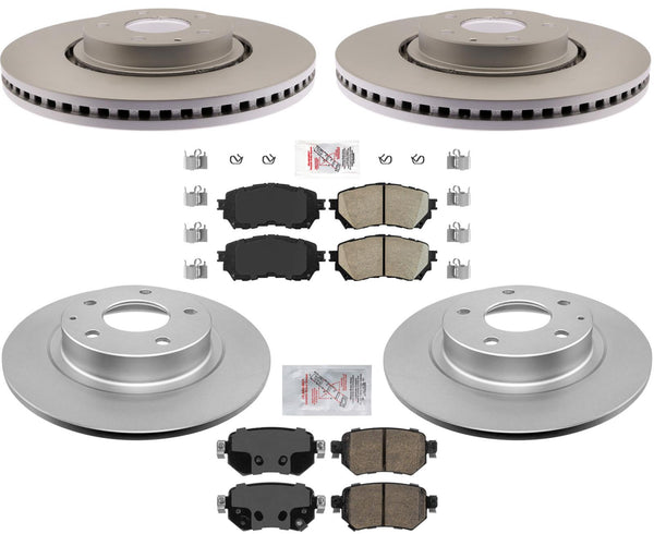 for 2019-2021 Mazda 6 Turbo Improved Performance Coated Disc Brake Rotors