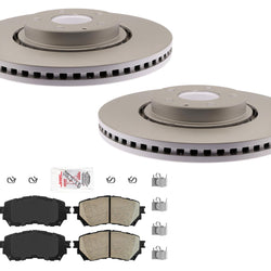 for 2019-2021 Mazda 6 Turbo Improved Performance Coated Disc Brake Rotors Front