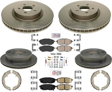 F&amp;R Pastillas de rotores de freno de disco de carbono de alto rendimiento para Subaru Legacy 3.6R 10-12