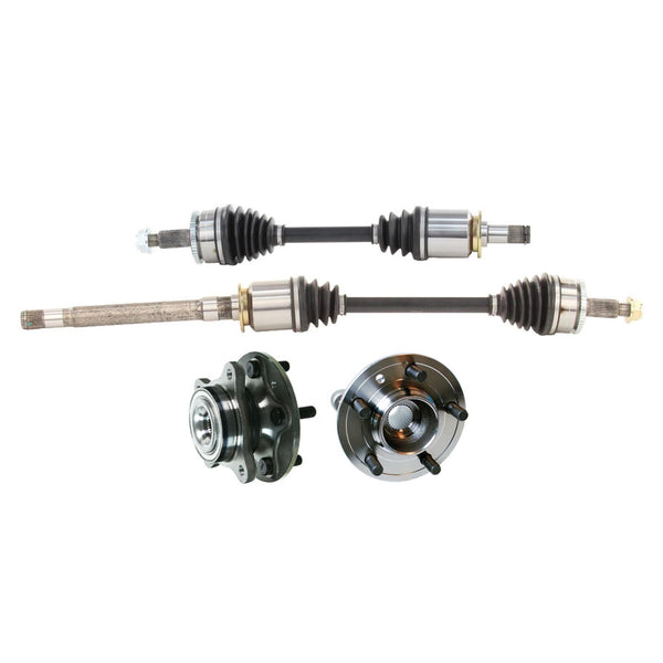 Cojinete de cubo de rueda del eje CV delantero para 05-09 LR3 LR4 RANGE ROVER SPORT 4 piezas