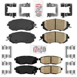 Front & Rear Ceramic Brake Pads Set for Subaru BRZ 13-2020 except Brembo Models