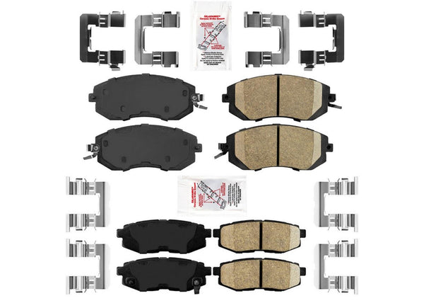 Front & Rear Ceramic Brake Pads Set for Subaru BRZ 13-2020 except Brembo Models