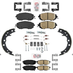 Front & Rear Ceramic Brake Pads Set for Subaru BRZ 13-2020 except Brembo Models