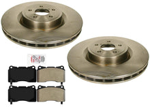Brake Rotors Semi Metallic Brake Pads for Subaru BRZ 17-20 w/ Brembo Braking