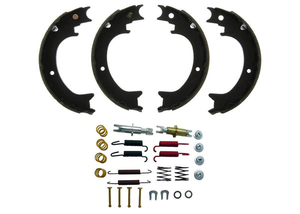 Zapatas de freno de emergencia para estacionamiento + herrajes para Lexus RX350 RX450h 2010-2014