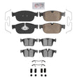 Front + Rear Ceramic Disc Brake Pads For 2019-2022 Volvo S60 W/ 322MM Rotor