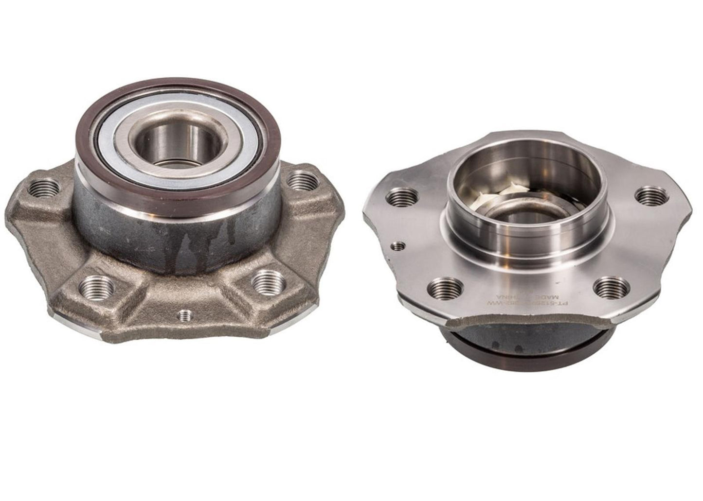 2 Pair Rear Wheel Hub Bearing For 2009-2020 Audi A4 A4 allroad REF 8K0598611A