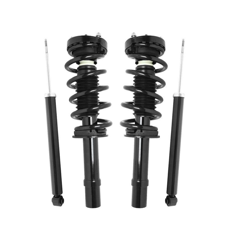 Puntales delanteros completos y amortiguadores traseros con tracción total para Chrysler 300 5.7L 12-16
