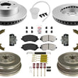 Performance Rotors Drums Brake Pads Brake Shoes Wc for 2002 Jeep Liberty