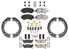 AmeriPro Disc Brake Pads Frt + Rr Parking Shoes For 2003-2007 Jeep Liberty