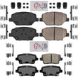 Front & Rear Ceramic Disc Brake Pads Set for Cadillac XT4 XT-4 2019 2020