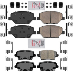 Front & Rear Ceramic Disc Brake Pads Set for Cadillac XT4 XT-4 2019 2020