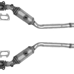 L&R Engine Pipe Catalytic Converters for 2011-2012 Jeep Grand Cherokee 3.6L