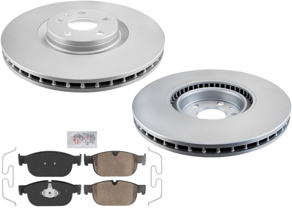 Pastillas de cerámica de rotores de freno de disco delantero de 345 mm para Volvo XC40 T4 T5 2019-2022 345 mm