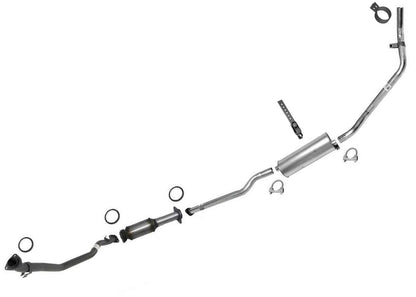 Silenciador de escape para Toyota 89-95 Extra Cab 4 Wheel Drive 3.0 121 pulgadas Base de rueda