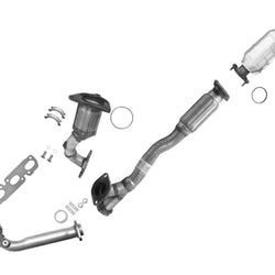 Front Upper & Rear Upper Catalytic Converters for Ford Fusion 2009-2012 3.0L