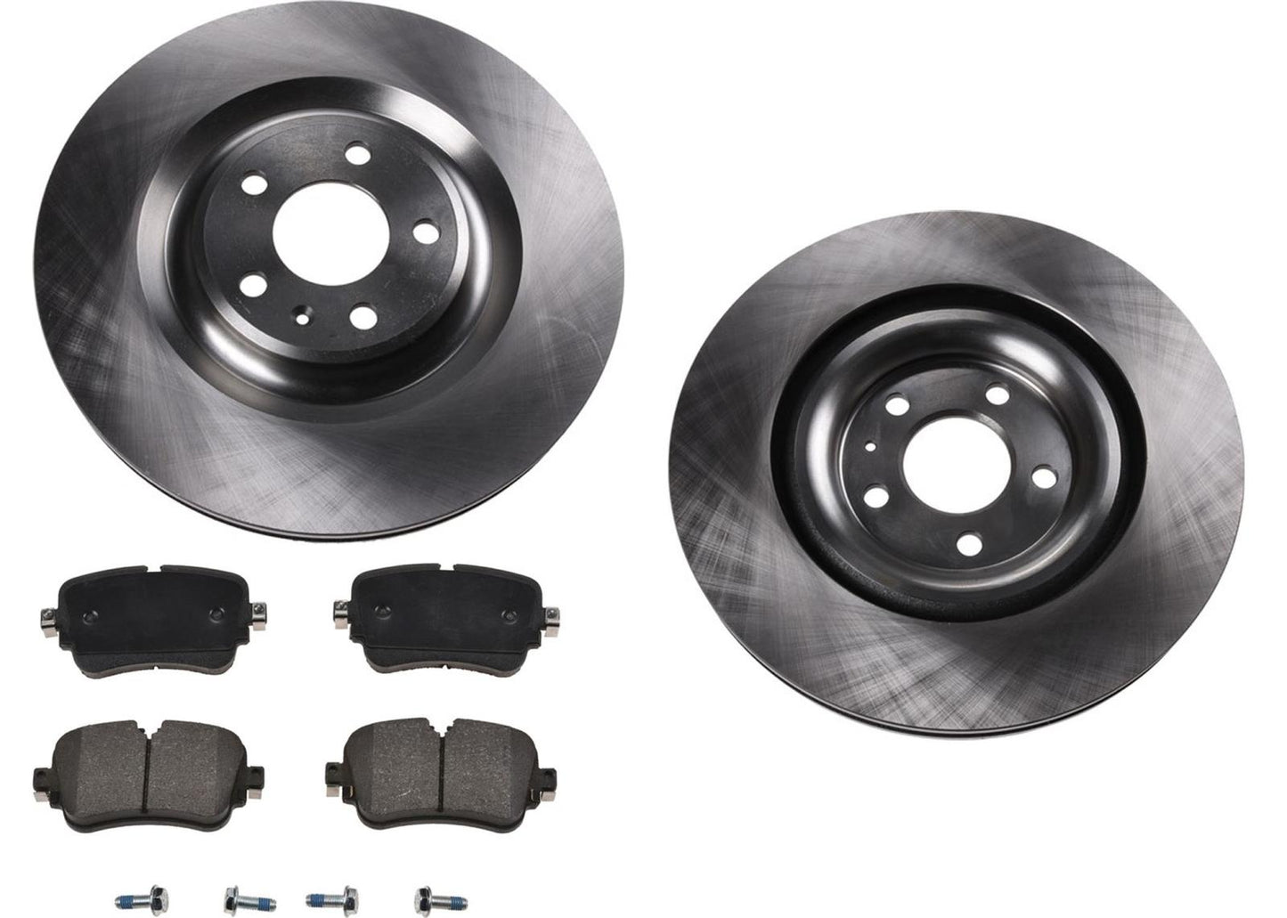 Rear Coated Disc Brake Rotors & Rear Disc Brake Pads For Audi Q7 2016-23 350mm