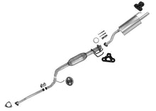 Silenciador trasero del tubo del resonador para Honda Civic Hybrid 2006-2011 1.3L