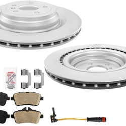 Pastillas de cerámica de rotores de freno de disco trasero para Mercedes Benz GL350 2013-2016