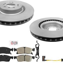 Pastillas de cerámica de rotores de freno de disco delantero para Mercedes Benz GL350 2013-2016