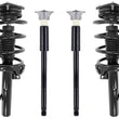 Front Complete Struts W/ Spring & Rear Complete Shocks For Volvo C30 2007-2013