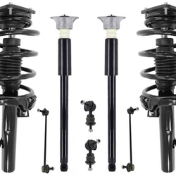 Front Struts Rear Complete Shocks & Sway Bar Links For Volvo C30 2007-2013