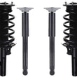 Front Complete Struts W/ Spring & Rear Complete Shocks For Volvo XC60 2010-2017