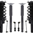 Front Struts W/ Spring & Rear Complete Shocks & Links For Volvo XC60 2010-2017