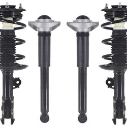 Front Struts W/ Coil Spring & Rear Complete Shocks For Toyota Corolla 2020-2024