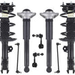 Front Struts Rear Complete Shocks & Sway Bar Links For Toyota Corolla 2020-2024