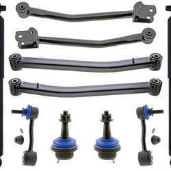 Front Shocks Control Arms Ball Joints & Links For Jeep Wrangler 2.0L 2018-2023
