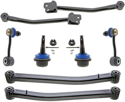 Steering Damper Shocks Control Arms Ball Joints & Links For Wrangler 2018-2024