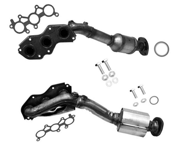 Front Manifold Catalytic Converters for 2006-2015 Lexus IS250 Rear Wheel Drive