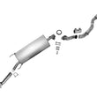 Rear Catalytic Converter Resonator & Tail Pipe For Toyota Rav4 V6 3.5L 06-12