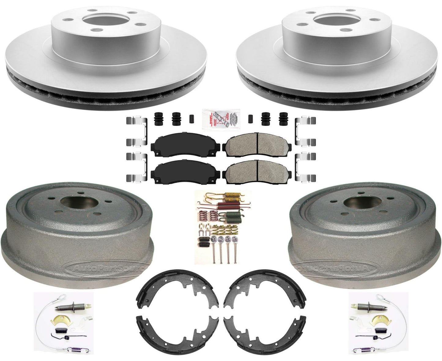 Para Ford Ranger 2003-2009 4x4 4 ruedas motrices rotores tambores pastillas de freno zapatos