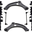 Front Struts Lower Control Arms & Sway Bar Links For Nissan Kicks 2018-2024