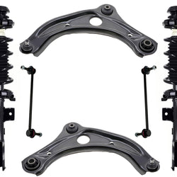 Front Struts Lower Control Arms & Sway Bar Links For Nissan Kicks 2018-2024