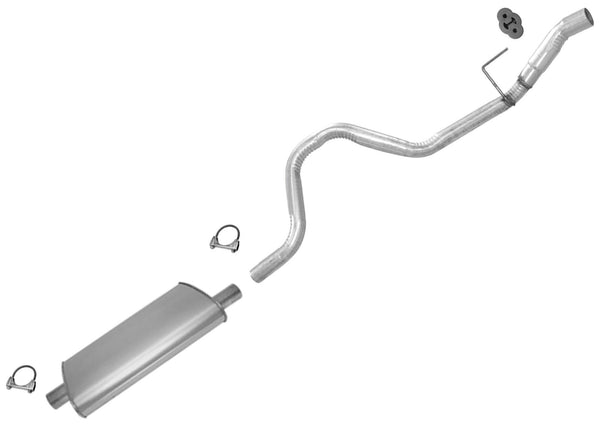Rear Muffler Tail Pipe Exhaust System for Jeep Grand Cherokee 1993-1997 5.2