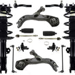 Front Struts Lower Control Arms Tie Rods & Links For Toyota C-HR 2018-2022